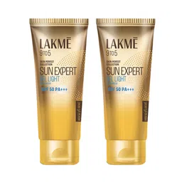 Lakme 9to5 Set of 2 Sun Expert SPF 50 Sunscreen Ultra Matte Gel Sunscreen 100 g Each-18