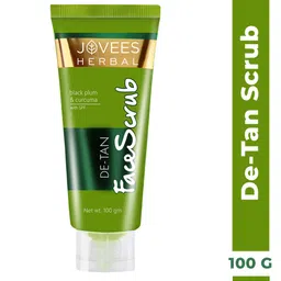 Jovees De-Tan Face Scrub with SPF Turmeric & Aloe Vera To Remove Dead Skin - 100g-23