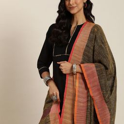 Taavi Woven Design Dupatta with Zari-picture-49