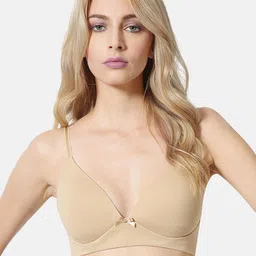 Van Heusen Beige Solid Lightly Padded Live-In Antibacterial Bra ILIBR1CSSWW3711007-15