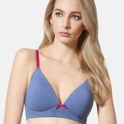 Van Heusen Women Denim Melange Solid Anti Bacterial Padded Live-In Bra-ILIBR1CSSWW1611007-14
