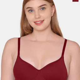 KOMLI Pack Of 3 Full Coverage All Day Comfort Super Support Bra Cotton T-shirt Bra-14