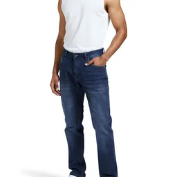 glitchez Men Relaxed Fit Light Fade Jeans-image-103
