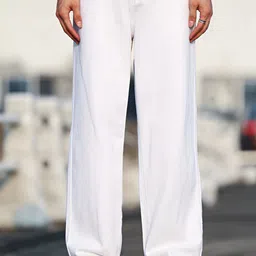 Ben Martin Men Loose Boyfriend Fit High-Rise Stretchable Jeans-image-63