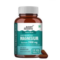 The Body Reserve Magnesium Glycinate Tablets - 120 Tablets-image-48