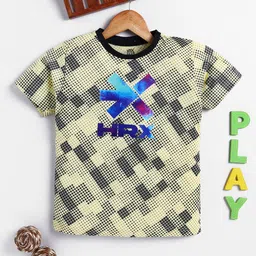 HRX by Hrithik Roshan Boys Printed Rapid Dry Sports T-shirt-27