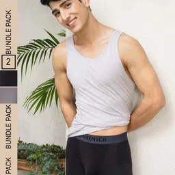 DaMENSCH Men DEO-SOFT Deodorizing Micro Modal Anti Bacterial Trunks DAM-AS-T-OB&WG-PACK-2-picture-7