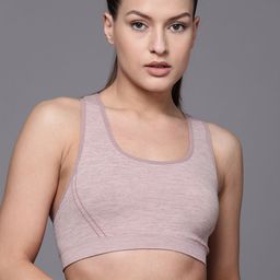 HRX by Hrithik Roshan Bra Full Coverage Lightly Padded Rapid Dry Workout Seamless Bra-17