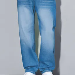 Ben Martin Men Loose Boyfriend Fit High-Rise Light Fade Stretchable Jeans 3-bm-jj12-image-9