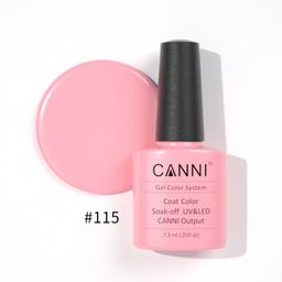 CANNI Gel Color System Coat Color Soak-Off UV & LED Nail Polish 7.3 ml-Fuchsia 165-image-78