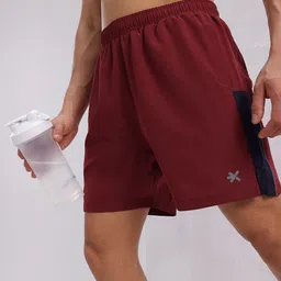 HRX by Hrithik Roshan Men Mid-Rise Colourblocked Detail Rapid-Dry Running Shorts-image-81