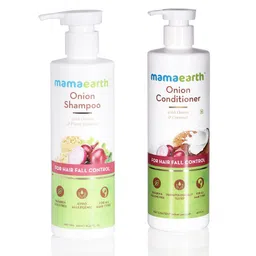 Mamaearth Unisex Set of Onion Hair Fall Control Sustainable Shampoo & Conditioner-32