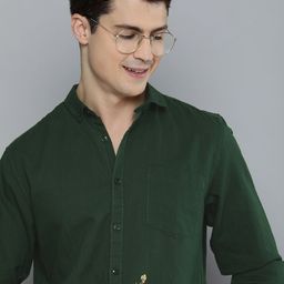 Mast & Harbour Solid Cotton Linen Casual Shirt-image-38