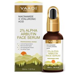Vaadi Herbals 2% Alpha Arbutin Face Serum with Niacinamide & Hyaluronic Acid - 30 ml-16