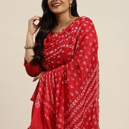 Sztori Bandahani Printed Dupatta with Gotta Patti Detail-picture-38