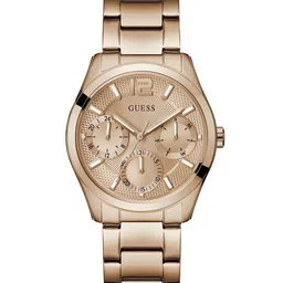 GUESS Women Dial & Stainless Steel Bracelet Style Straps Analogue Watch GW0760L3-picture-8