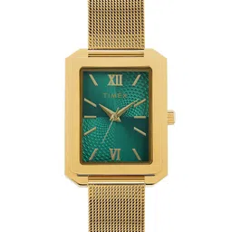 Timex Women Dial & Stainless Steel Bracelet Style Straps Analogue Watch TWEL233SMU04-image-27