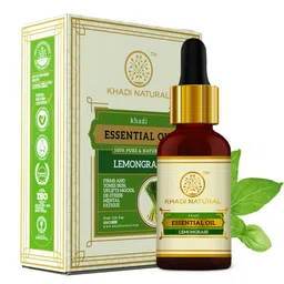 Khadi Natural Unisex Lemongrass Diffuser & Aroma Therapy Essential Oil 15 ml-68