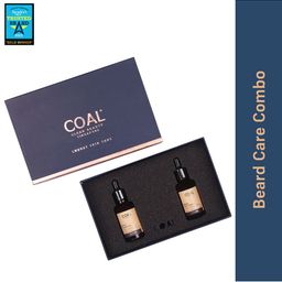COAL CLEAN BEAUTY Men Set of Beard Anti Grey Oil & Beard Growth Oil - 30 ml Each-image-13
