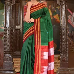 Very Much Indian Zari Silk Cotton Ilkal Saree-picture-30