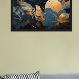 DEKORSTATION Multicoloured Floral and Botanical Canvas Painting-image-90