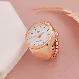 GC Jewelery Women Pattern Reset Time Analogue Ring Watch-48
