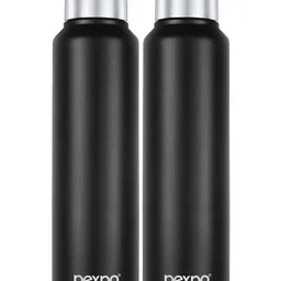 Pexpo Chromo Xtreme Black 2 Pieces Stainless Steel Water Bottles 750 ML Each-image-4