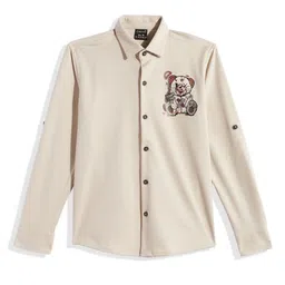CAVIO Boys Comfort Printed Casual Shirt-image-98
