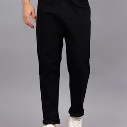 Ben Martin Men Carrot Tapered Fit High-Rise Stretchable Jeans-image-73
