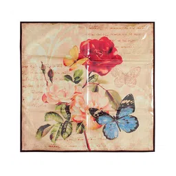 CASA-NEST Beige & Red Printed Waterproof Laminated Table Placemats-image-76