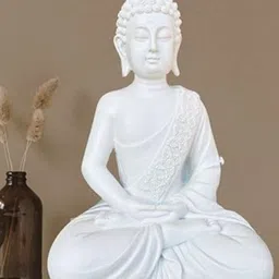 The Advitya Meditating Buddha Sitting Statue Showpiece-image-52