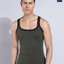 Dollar Bigboss Men Solid Pack of 2 Premium Cotton Racerback Styled Gym Vest MDBB-10-image-77