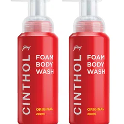 CINTHOL Set of 2 Original Foam Body Wash - 200 ml each-7