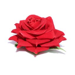 CHANDERKASH Women Red Rose Shaped Hair Clip-image-94