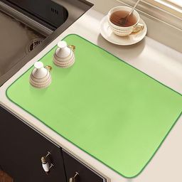 Kuber Industries Blue & Pink 3 Pieces Rectangular Kitchen Table Placemats-23