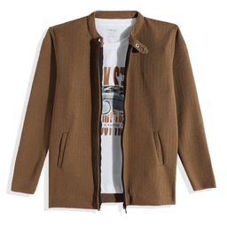 CAVIO Boys Lightweight Tailored Jacket With T-shirt-image-111