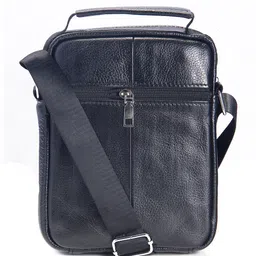 Calvadoss Leather Structured Sling Bag with Tasselled-58