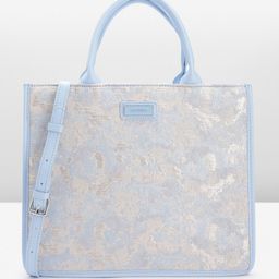 Lino Perros Abstract Woven Deisgn Structured Handheld Bag-image-12