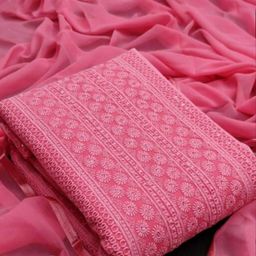 ICCHIT FAL Geometric Embroidered Sequinned Unstitched Dress Material-image-11