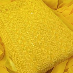 ICCHIT FAL Geometric Embroidered Sequinned Unstitched Dress Material-image-10