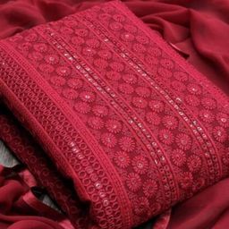 ICCHIT FAL Geometric Embroidered Sequinned Unstitched Dress Material-image-14
