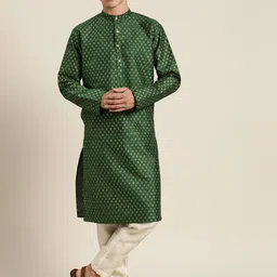 SOJANYA Men Ethnic Motifs Printed Kurta-image-22