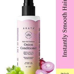 ARATA Hair Fall Defense Onion Conditioner with Almond Oil & Amla - 200 ml-52