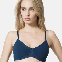 Van Heusen Blue Antibacterial Non-Wired Non Padded Seamless Shaper Bra ILIBR1CSSWW611001-picture-19