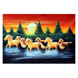 British Terminal Green & Red Birds and Animals Printed Wall Poster-image-10