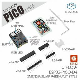 M5Stack Stamp Pico Mate with Pin Headers image 2