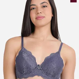 Susie Pack of 2 Floral Lace Full Coverage Lightly Padded Bra With All Day Comfort-55