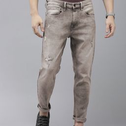 Pepe Jeans Men Skinny Fit Mildly Distressed Heavy Fade Stretchable Jeans-image-25