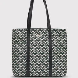 Caprese Geometric Textured Shoulder Bag-61
