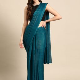 HERE&NOW Poly Chiffon Ready to Wear Saree-picture-10